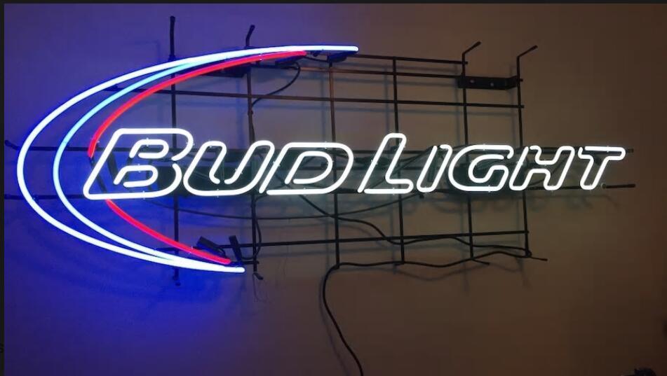 Custom Bud Light Neon Sign Real Neon Light