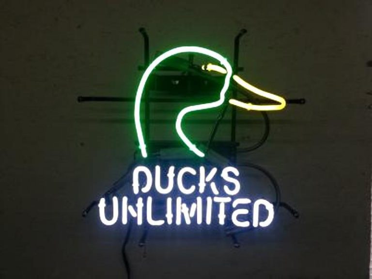 Custom Ducks Unlimited Neon Sign – Custom Neon Signs
