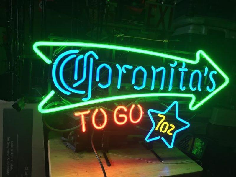 Custom Coronita's To Go Neon Sign Real Neon Light