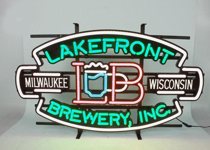Custom Lakefront Brewery Neon Sign
