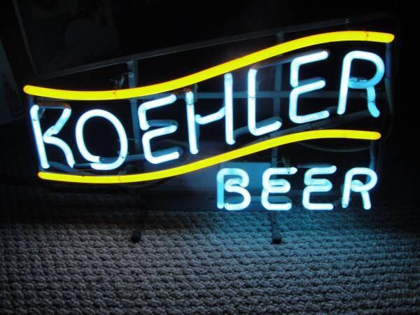 Custom Koehler Beer Neon Sign Real Neon Light