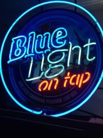 Custom Labatt Blue Imported Canadian Beer Neon Sign Real Neon Light