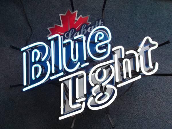 Custom Labatt Blue Light Neon Sign Real Neon Light