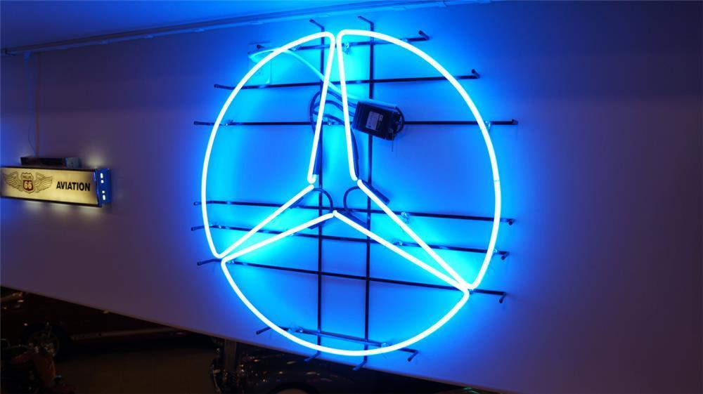Custom Mercedes Benz Auto Care Neon Sign Real Neon Light