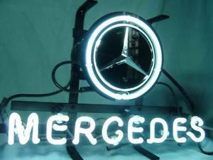 Custom Mercedes Benz Auto Care Neon Sign Real Neon Light