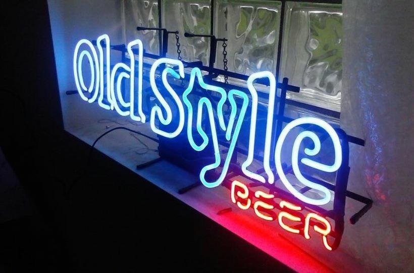 Custom Old Style Beer Neon Sign Real Neon Light