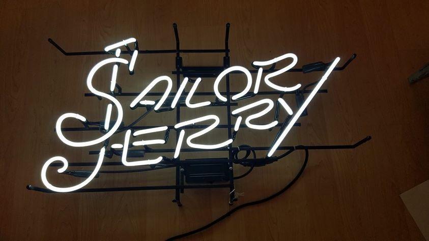 Custom Sailor Jerry Neon Sign Real Neon Light