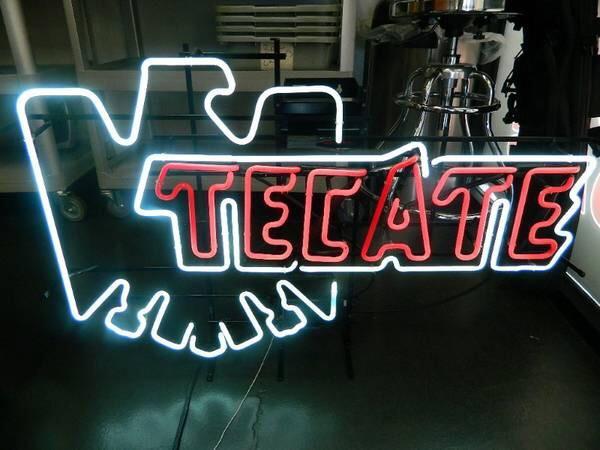 Custom Tecate Neon Sign Real Neon Light