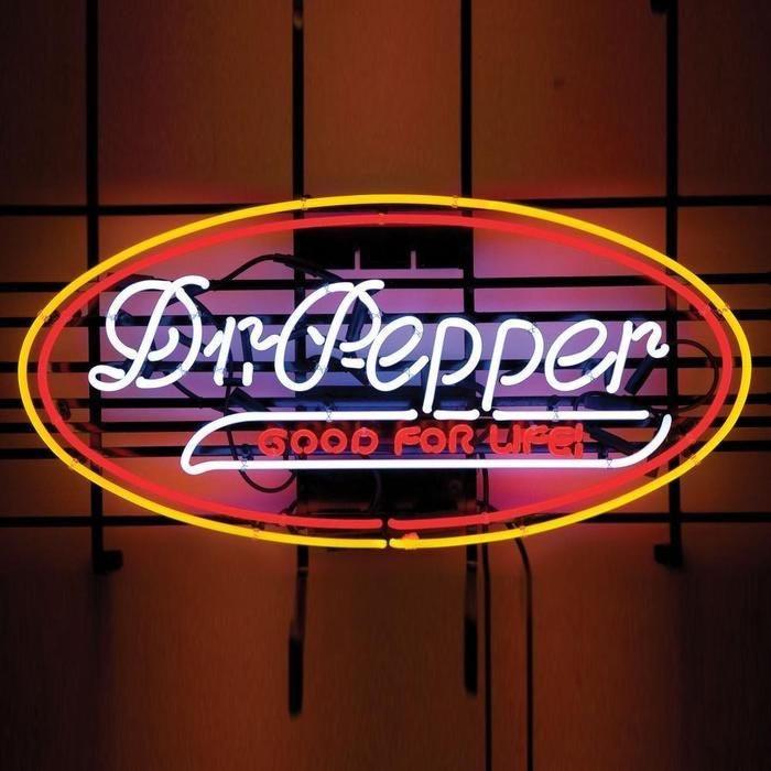 Custom Dr Pepper Soda Neon Sign