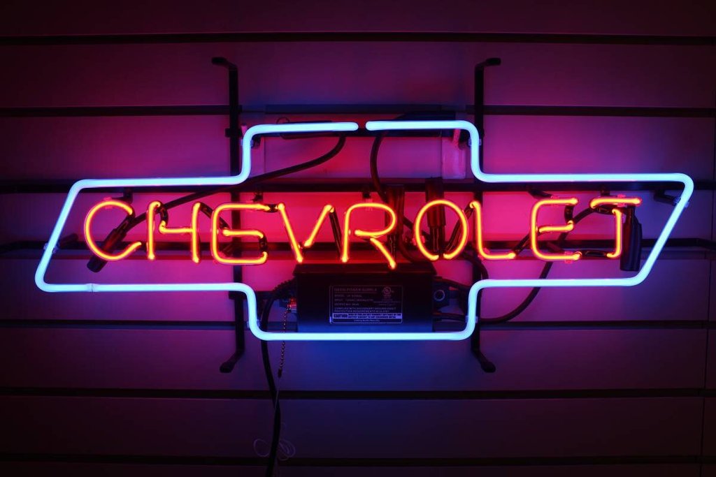 Custom Chevrolet Logo Neon Sign Tube Neon Light