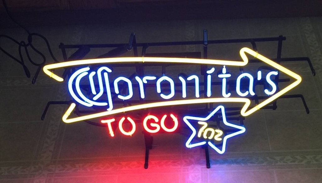 Custom Corona To Go Neon Sig Tube Neon Light