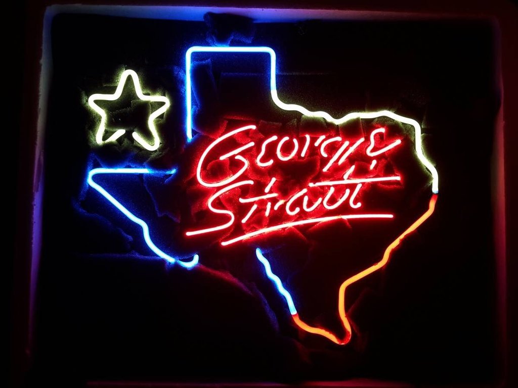 Custom George Strait Texas Neon Sign Tube Neon Light