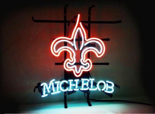 Custom Michelob New Orleans Saints NFL Sports Neon Sign Tube Neon Light
