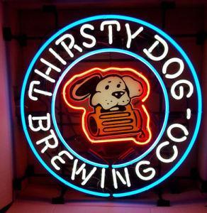 Custom Thirsty Dog Brewing Co Akron Oh Neon Sign Tube Neon Light