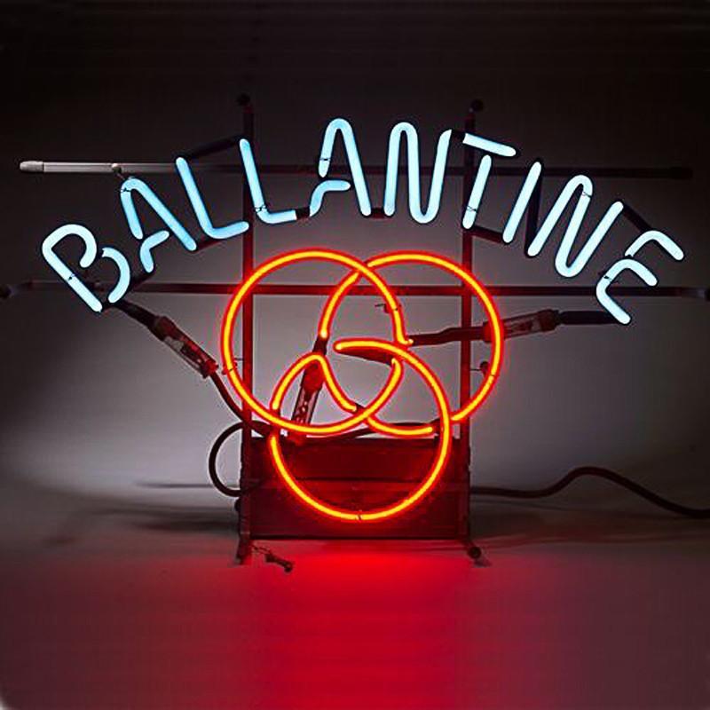 Custom Ballantine Beer Neon Sign Real Neon Light
