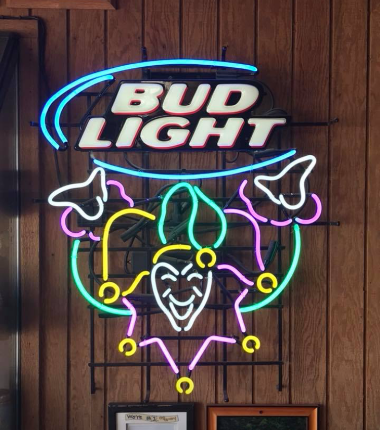 Custom Budweiser Mardi Gras Neon Sign Tube Neon Light