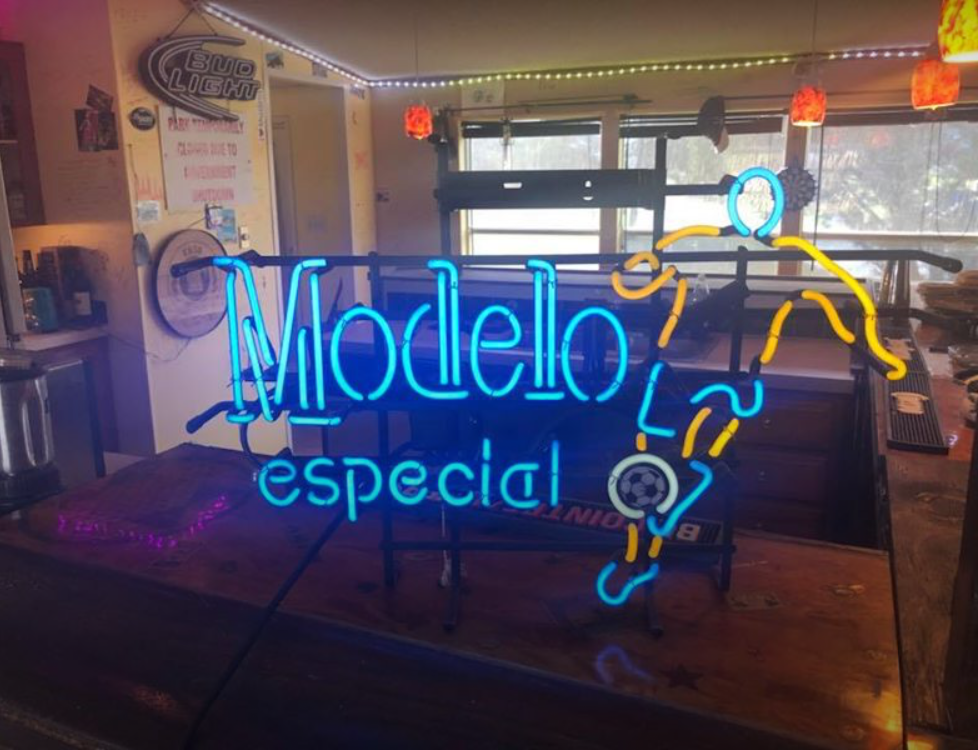 Custom Modelo Especial Soccer Neon Sign Tube Neon Light