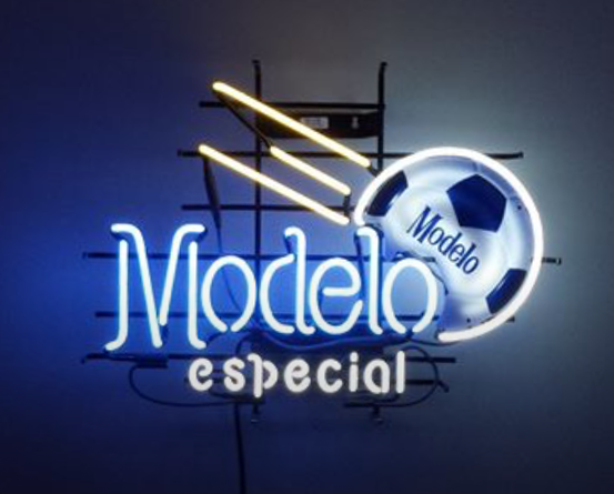 Custom Modelo Especial Soccer Neon Sign Tube Neon Light