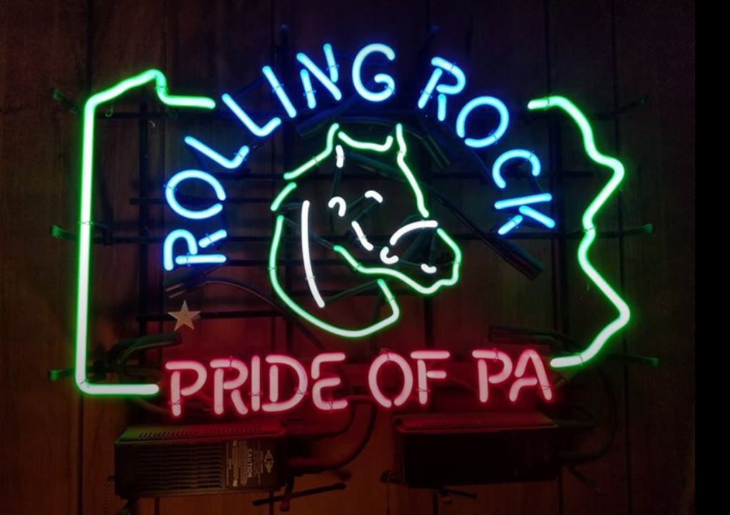 Custom Rolling Rock Pride of PA Neon Sign Tube Neon Light
