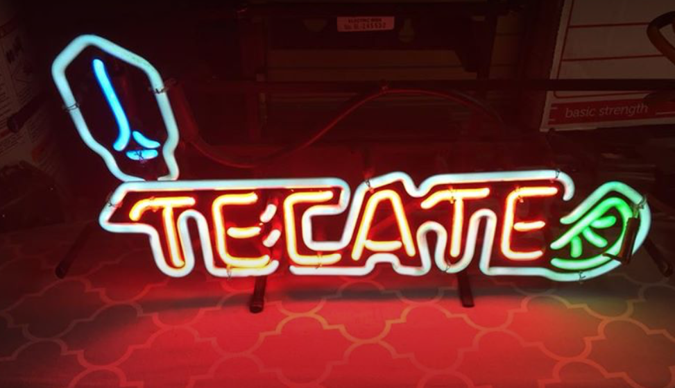 Custom Tecate Neon Sign Tube Neon Light