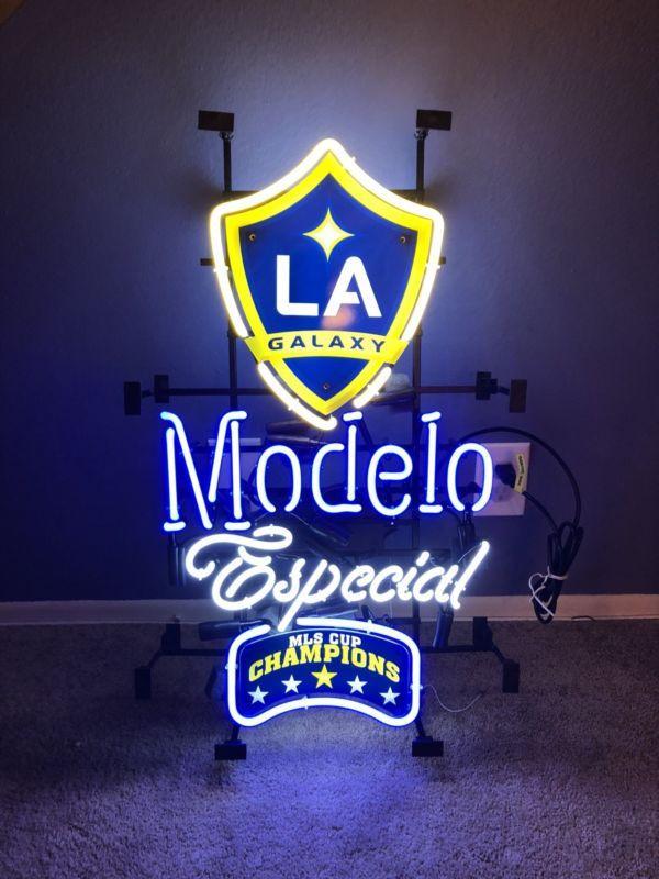Custom Los Angeles Galaxy Modelo MLS Sports Neon Sign Real Neon Light Tube Neon Light