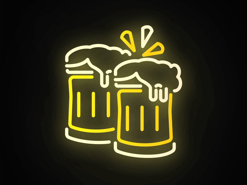 Custom Beer Mugs Neon Sign Tube Neon Light