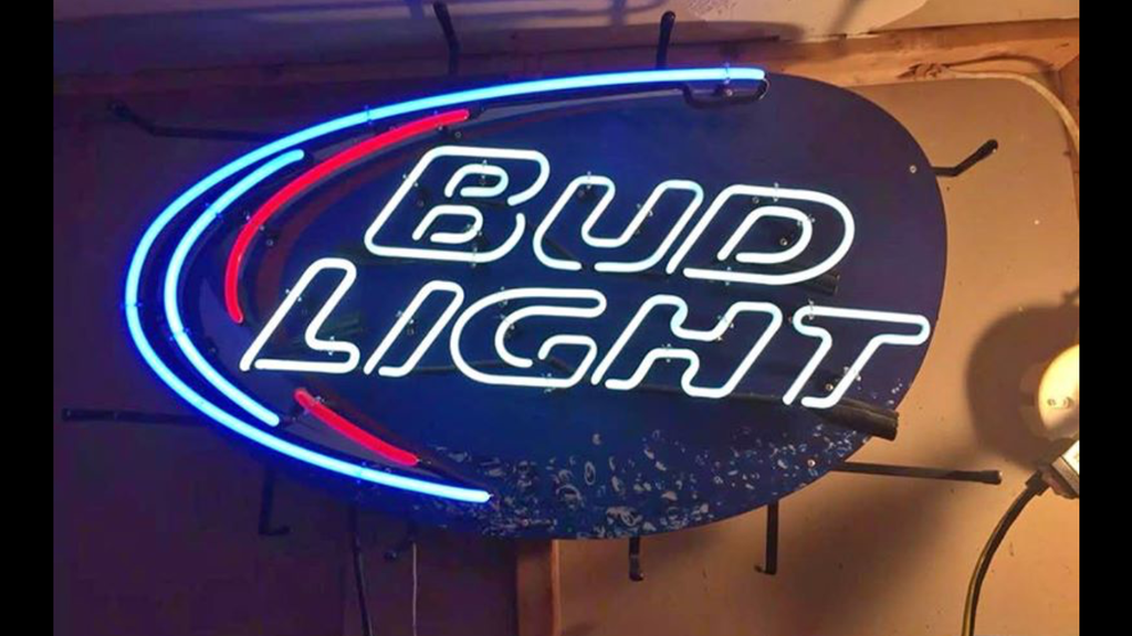 Custom Bud Light Logo Neon Sign Tube Neon Light