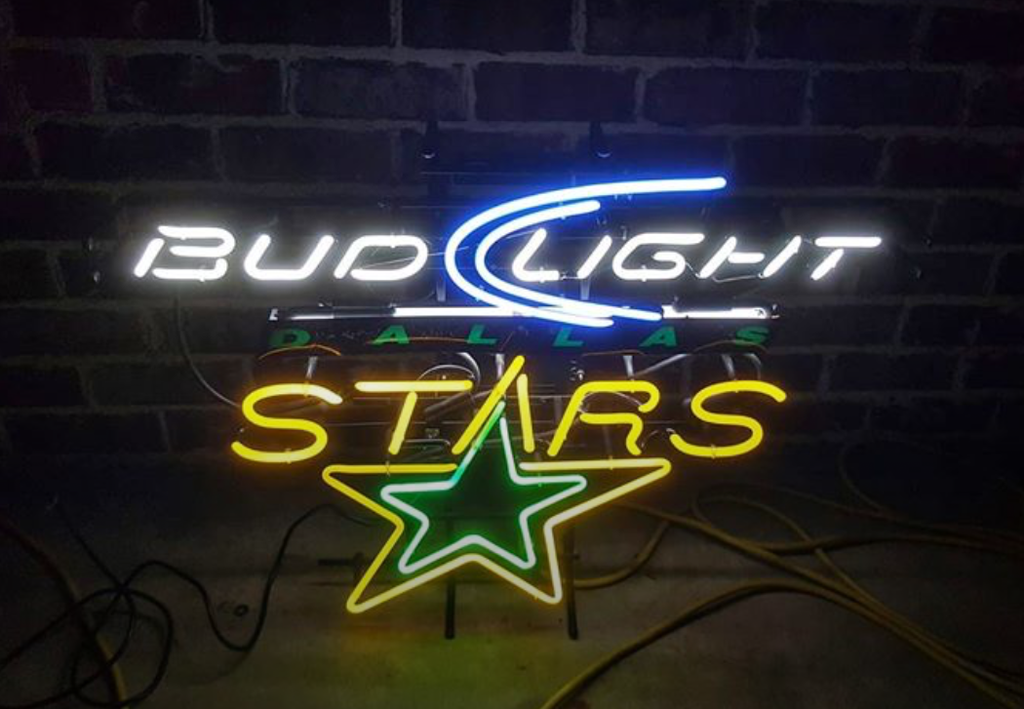 Custom Bud Light Star Neon Sign Tube Neon Light