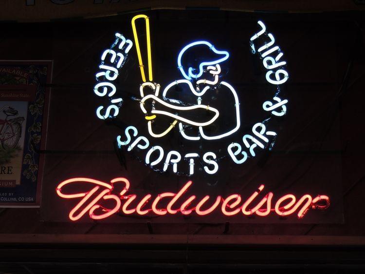 Custom Budweiser Ferg's League Dreams MLB Sports Neon Sign Real Neon Light