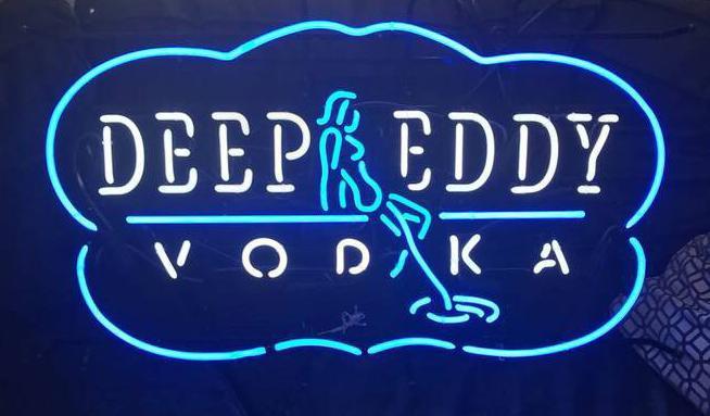 Custom Deep Eddy Vodka Neon Sign Tube Neon Light