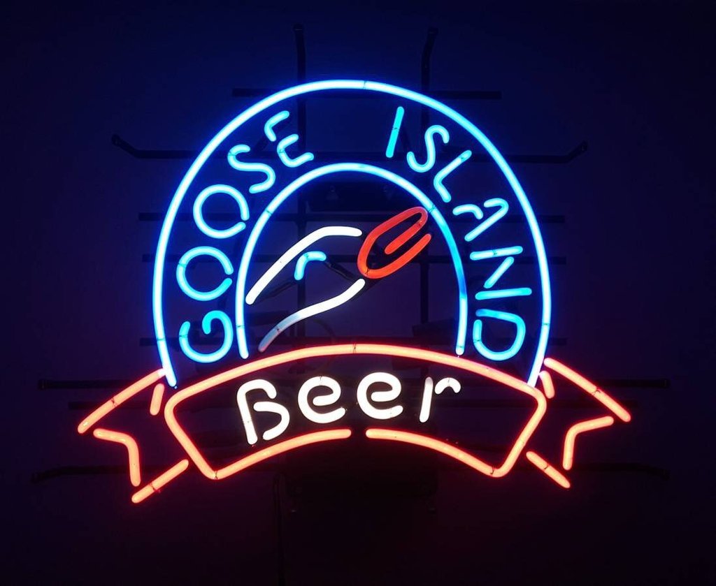 Custom Goose Island Beer Neon Sign Tube Neon Light