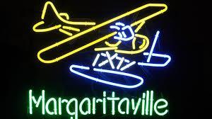Custom Margaritaville Air Plane Neon Sign Tube Neon Light