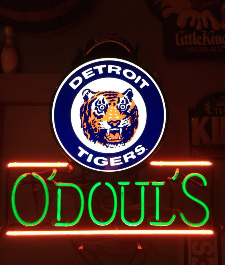 Custom O'doul's Detroit Tigers Neon Sign NFL Sports Neon Light