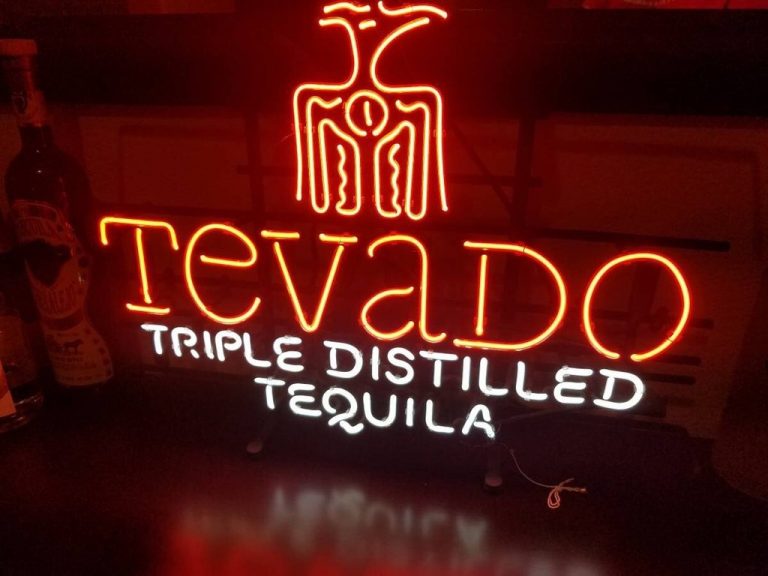 Custom Tevado Triple Distilled Tequila Neon Sign Tube Neon Light