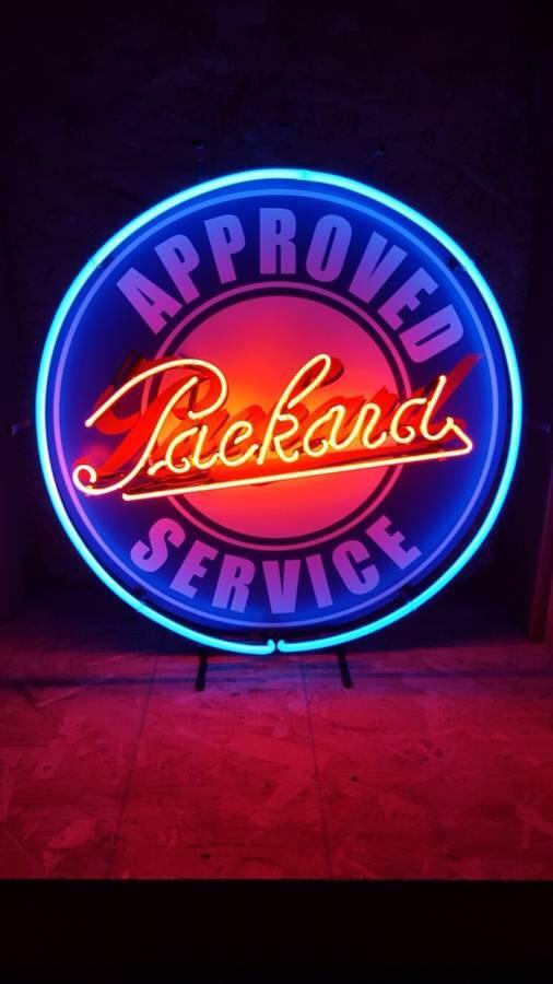Custom Approved Packard Service Auto Car Neon Sign Tube Neon Light