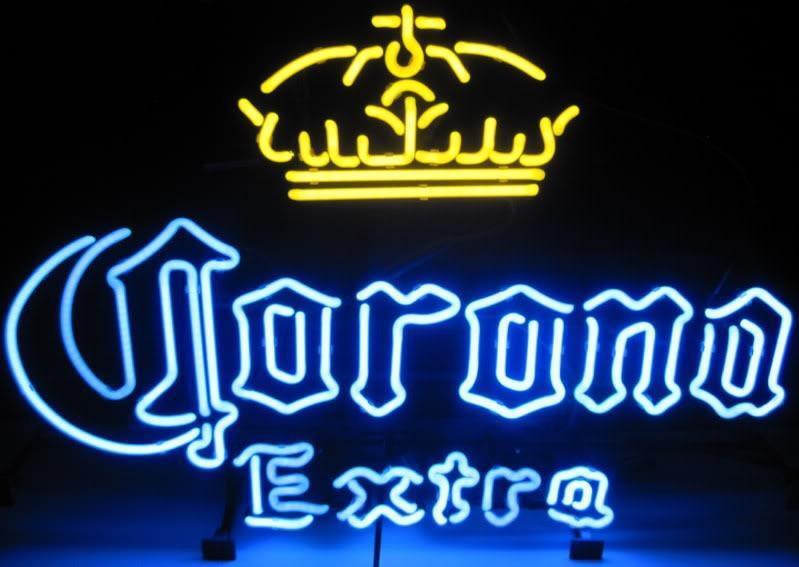 Custom Corona Extr Crown Beer Neon Sign Real Neon Light