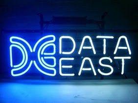 Custom Data East Neon Sign Real Neon Light