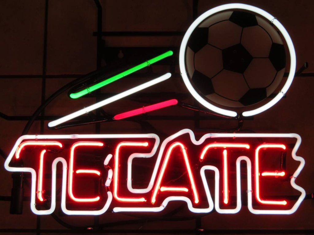 Custom Cerveza Tecate Baseball Neon Sign Tube Neon Light