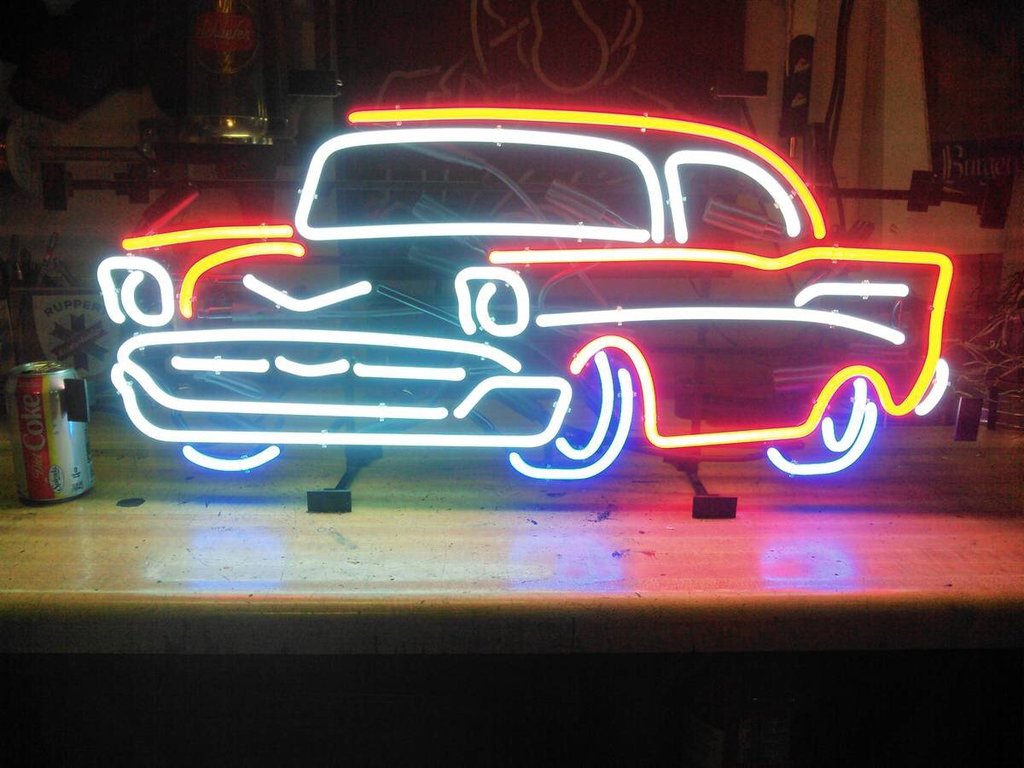 Custom Chevrolet Auto Car Neon Sign Tube Neon Light – Custom Neon Signs