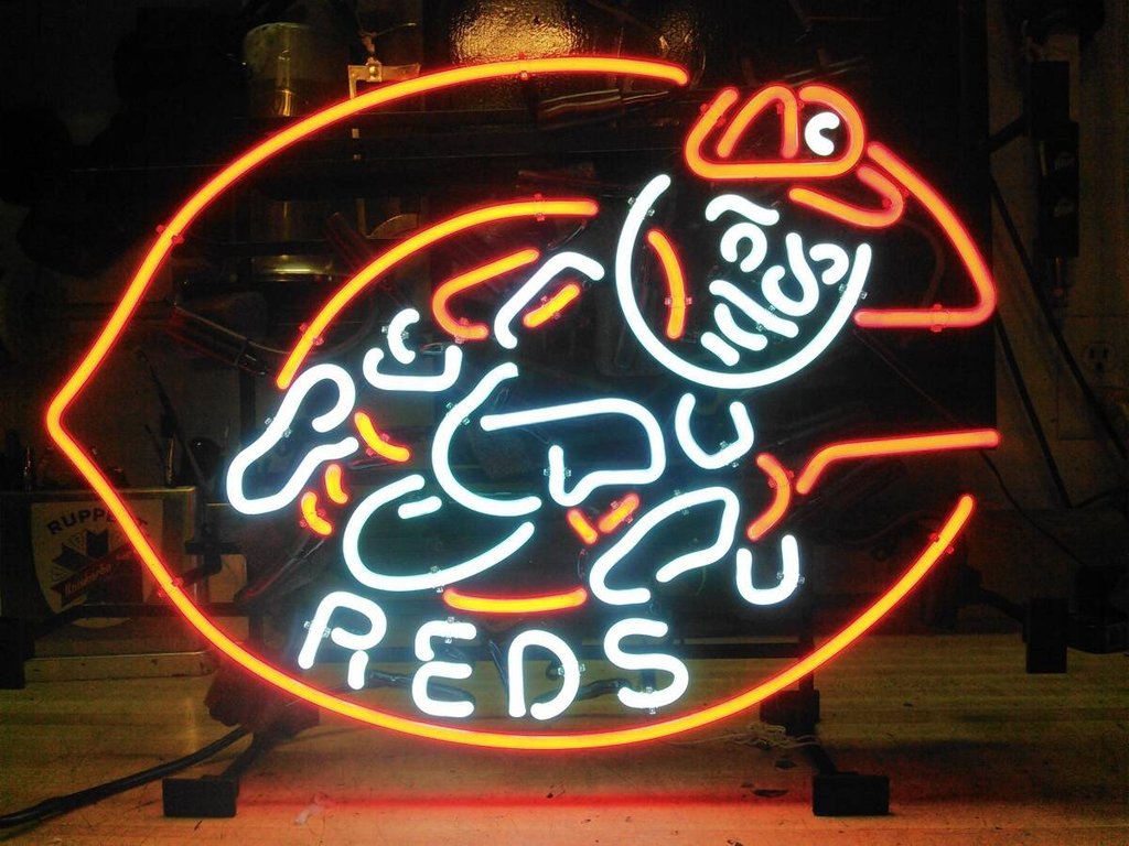 Custom Cincinnati Reds Neon Sign MLB Sports Neon Light