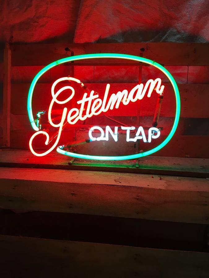 Custom Gettelman On Tap Neon Sign Tube Neon Light