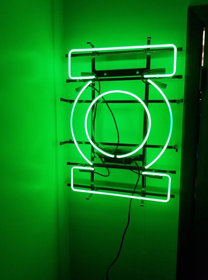 Custom Green Lantern Neon Sign Tube Neon Light