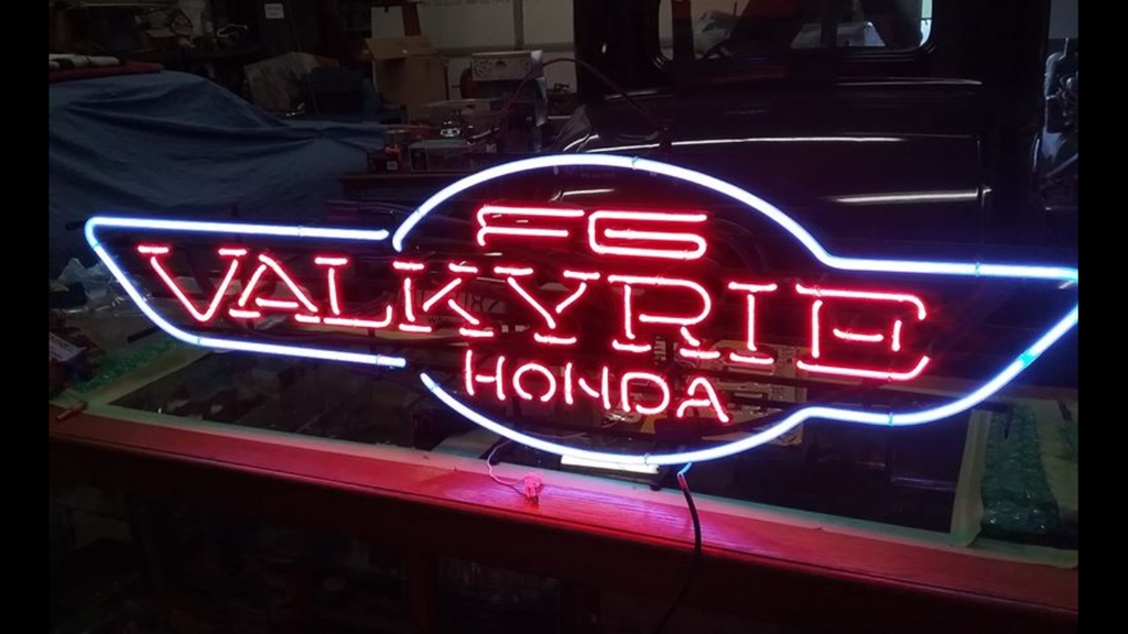 Custom Honda Valkyrie Neon Sign Tube Neon Light