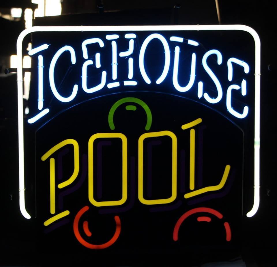 Custom Icehouse Pool Neon Sign Tube Neon Light