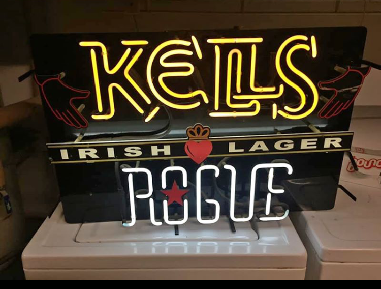 Custom Kells Rogue Irish Lager Neon Sign Tube Neon Light
