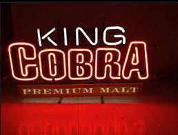Custom King Cobra Beer Neon Sign Tube Neon Light