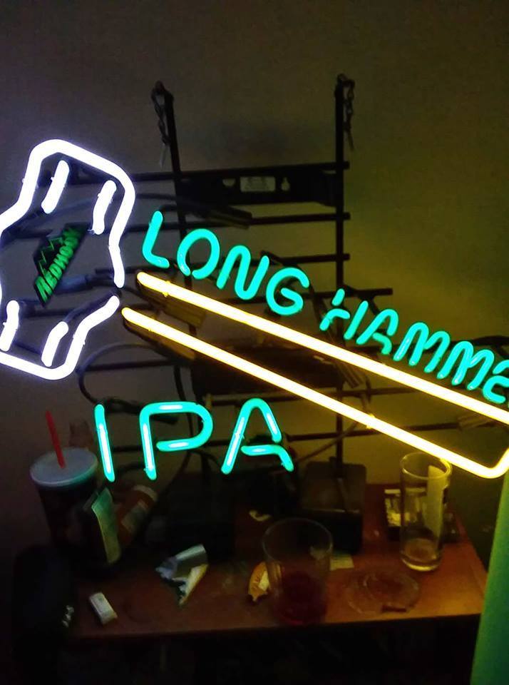 Custom Long Hammer IPA Neon Sign Tube Neon Light