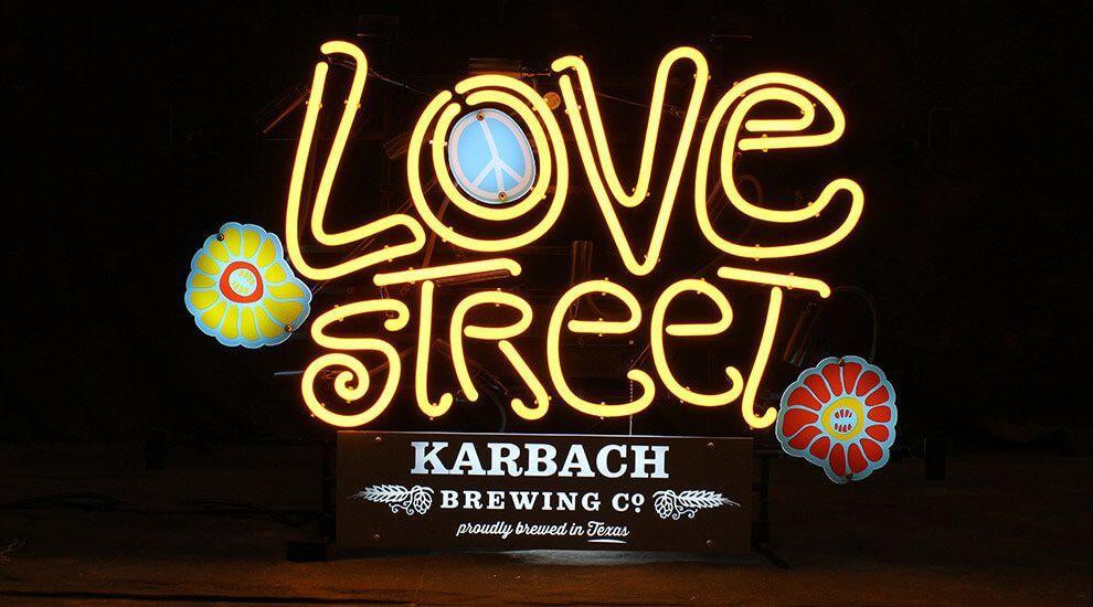 Custom Love Street karbach brewing Neon Sign Tube Neon Light