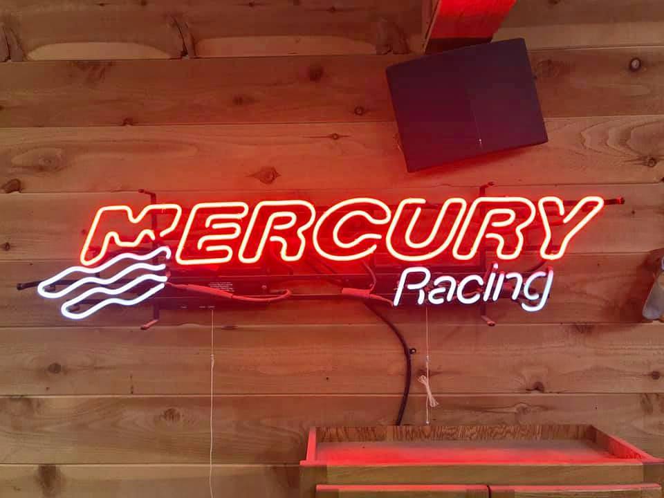 Custom Mercury Racing Neon Sign Tube Neon Light