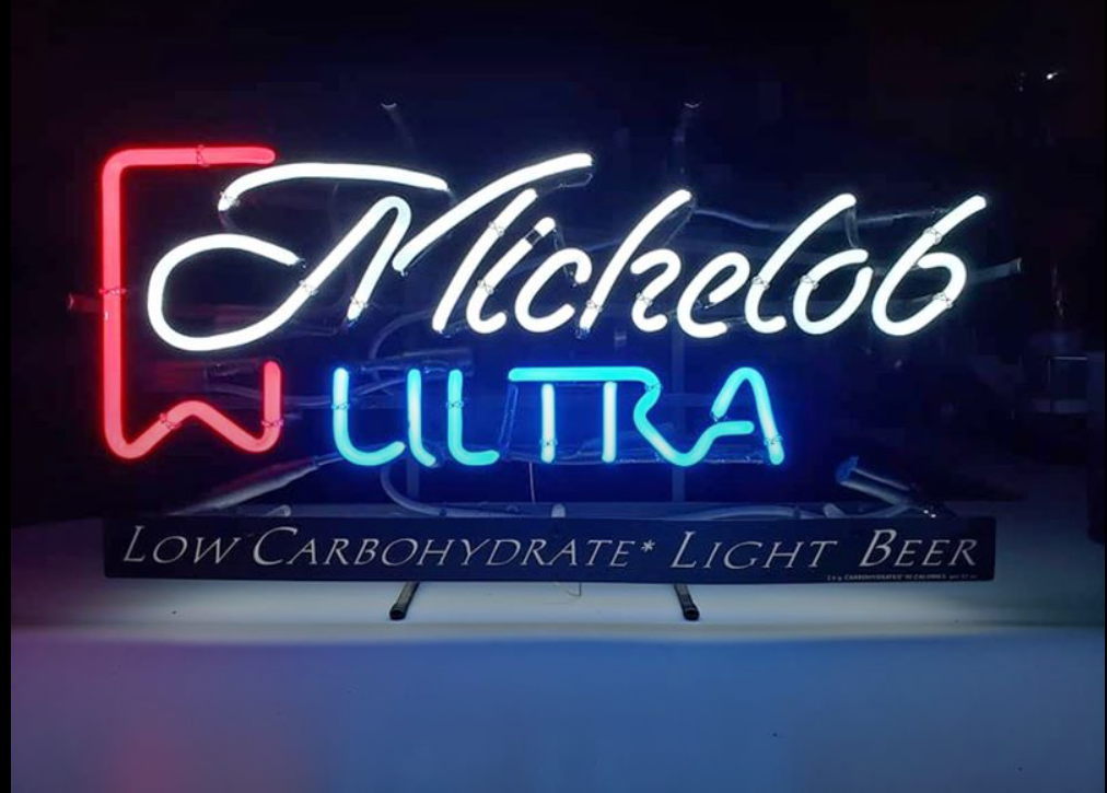 Custom Michelob Ultra Beer Neon Sign Tube Neon Light